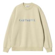 Carhartt Wip Hoodie Beige, Dam