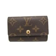 Louis Vuitton Vintage Pre-owned Canvas nyckelhllare Brown, Dam