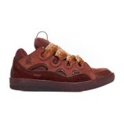 Lanvin Curb Sneakers Brown, Herr