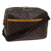 Louis Vuitton Vintage Pre-owned Canvas louis-vuitton-vskor Brown, Dam