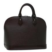 Louis Vuitton Vintage Pre-owned Laeder handvskor Black, Dam