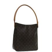 Louis Vuitton Vintage Pre-owned Canvas louis-vuitton-vskor Brown, Dam