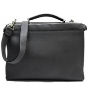 Fendi Vintage Pre-owned Laeder fendi-vskor Gray, Dam