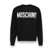 Moschino Svarta Tröjor för Kvinnor Black, Herr