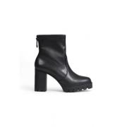 Calvin Klein Jeans Platform Zip Skor Höst/Vinter Kollektion Black, Dam