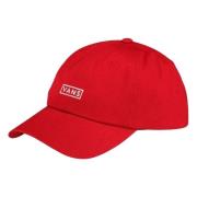 Vans Krökt räkning jockey cap Red, Herr