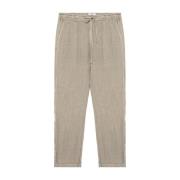 Roy Roger's Linne Chino Byxor Riviera Stil Beige, Herr