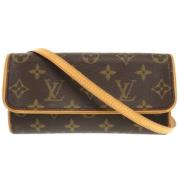 Louis Vuitton Vintage Pre-owned Canvas louis-vuitton-vskor Brown, Dam