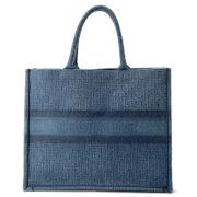 Dior Vintage Pre-owned Canvas dior-vskor Blue, Dam