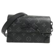 Louis Vuitton Vintage Pre-owned Canvas louis-vuitton-vskor Black, Dam