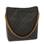 Louis Vuitton Vintage Pre-owned Canvas louis-vuitton-vskor Brown, Dam