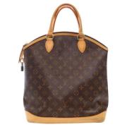 Louis Vuitton Vintage Pre-owned Belagd canvas totevskor Brown, Dam