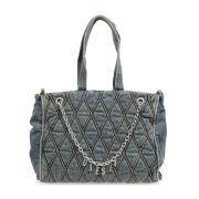 Diesel Axelväska Charm-D Charm-D Shopper Blue, Unisex