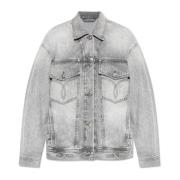 Versace Denimjacka Gray, Dam