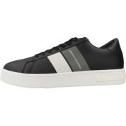 Armani Exchange Stiliga Sneakers Xux217 Xv855 London Black, Herr