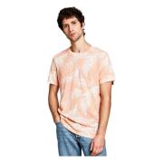 Jack & Jones 12209613-Orange T-shirt Multicolor, Herr