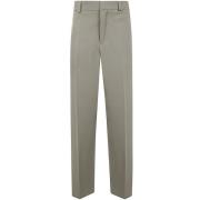 Jil Sander Slate Green Relaxed Fit Byxor Green, Herr