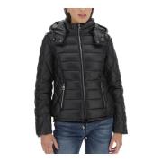 Gaudi Kort Pufferjacka Black, Dam