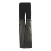 Coperni Hybrid Denim Byxor Black, Dam