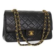 Chanel Vintage Pre-owned Laeder chanel-vskor Black, Dam