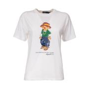 Polo Ralph Lauren Bomull Polo Bear T-shirt White, Dam