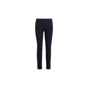 Ralph Lauren Blå Skinny Fit Ankel-Längd Byxor Blue, Dam