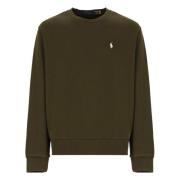 Ralph Lauren Grön Bomull Crew Neck Sweatshirt Green, Herr