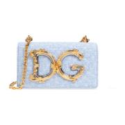 Dolce & Gabbana Axelväska DG Girls Blue, Dam