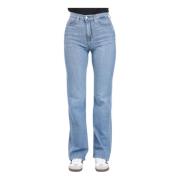 Calvin Klein Jeans Lätt Denim Slim Fit Femficksjeans Blue, Dam