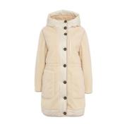 Woolrich Beige Parka Aw24 Damkläder Beige, Dam