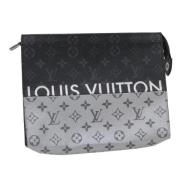 Louis Vuitton Vintage Pre-owned Canvas kuvertvskor White, Dam