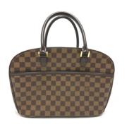 Louis Vuitton Vintage Pre-owned Tyg louis-vuitton-vskor Brown, Dam