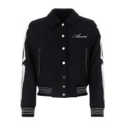 Amiri Stilren Svart Bomberjacka Black, Dam