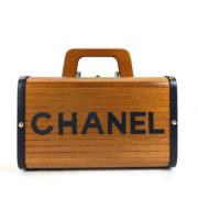 Chanel Vintage Pre-owned Laeder chanel-vskor Red, Dam