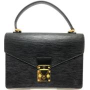 Louis Vuitton Vintage Pre-owned Tyg louis-vuitton-vskor Black, Dam