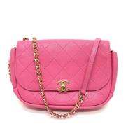 Chanel Vintage Pre-owned Laeder chanel-vskor Pink, Dam