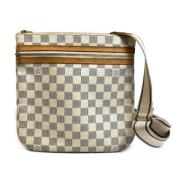 Louis Vuitton Vintage Pre-owned Tyg louis-vuitton-vskor White, Dam