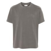 Autry Kraftig bomulls-T-shirt Gray, Herr