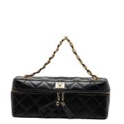 Chanel Vintage Pre-owned Laeder handvskor Black, Dam