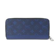 Louis Vuitton Vintage Pre-owned Laeder plnbcker Blue, Dam