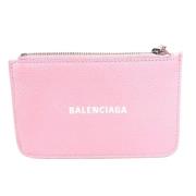 Balenciaga Vintage Pre-owned Laeder plnbcker Pink, Dam