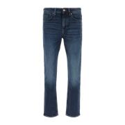 Boss Stretch Denim Delaware Jeans Blue, Herr