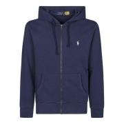 Ralph Lauren Hoodie med hel dragkedja Blue, Herr