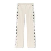 Golden Goose Sweatpants med raka ben Beige, Dam