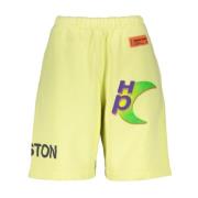 Heron Preston Gula Bomullsshorts Ss22 Yellow, Herr