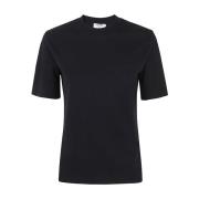 Filippa K Svart Mock Neck Tee Black, Dam