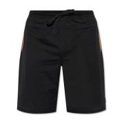 Paul Smith Logo-patchade shorts Black, Herr