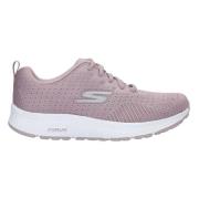 Skechers Konstruerad Mesh Snörskor Pink, Dam