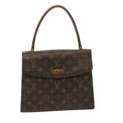 Louis Vuitton Vintage Pre-owned Canvas handvskor Brown, Dam