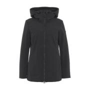 Peuterey Svart Parka Aw24 Damkläder Black, Dam